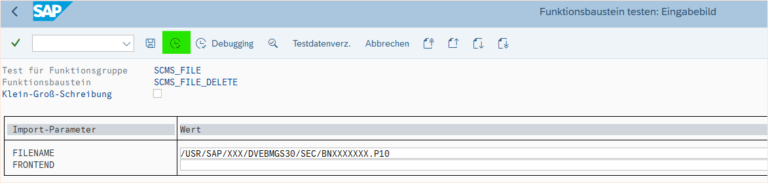 SAP-Verzeichnis (TC: AL11) - Dateien löschen und hochladen - abresa GmbH